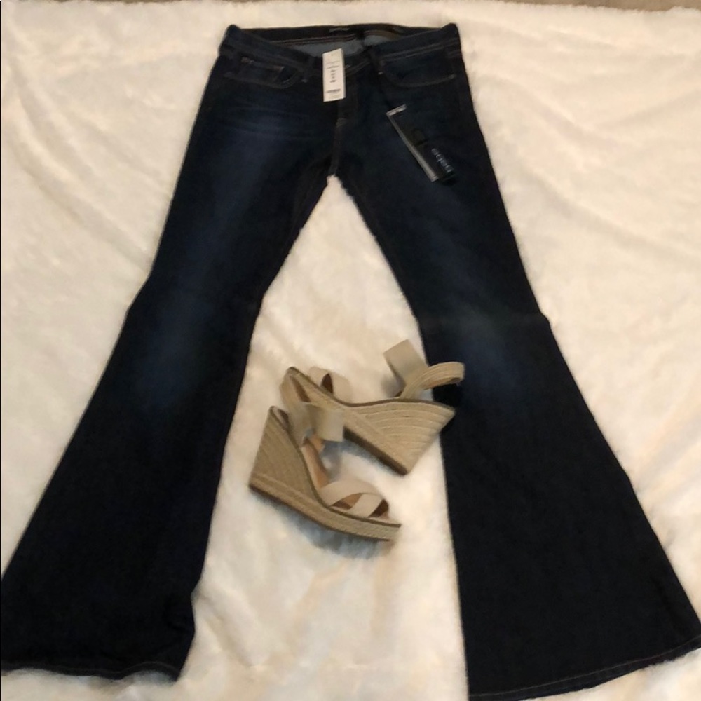 Brand new Bebe flare jeans
